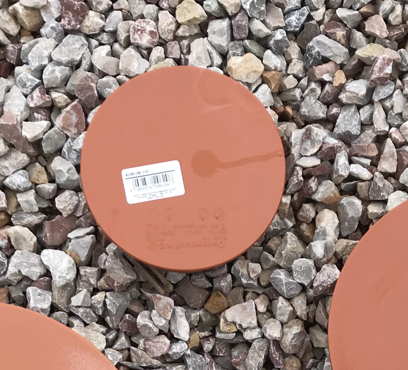Deckel für KG-Rohr 100