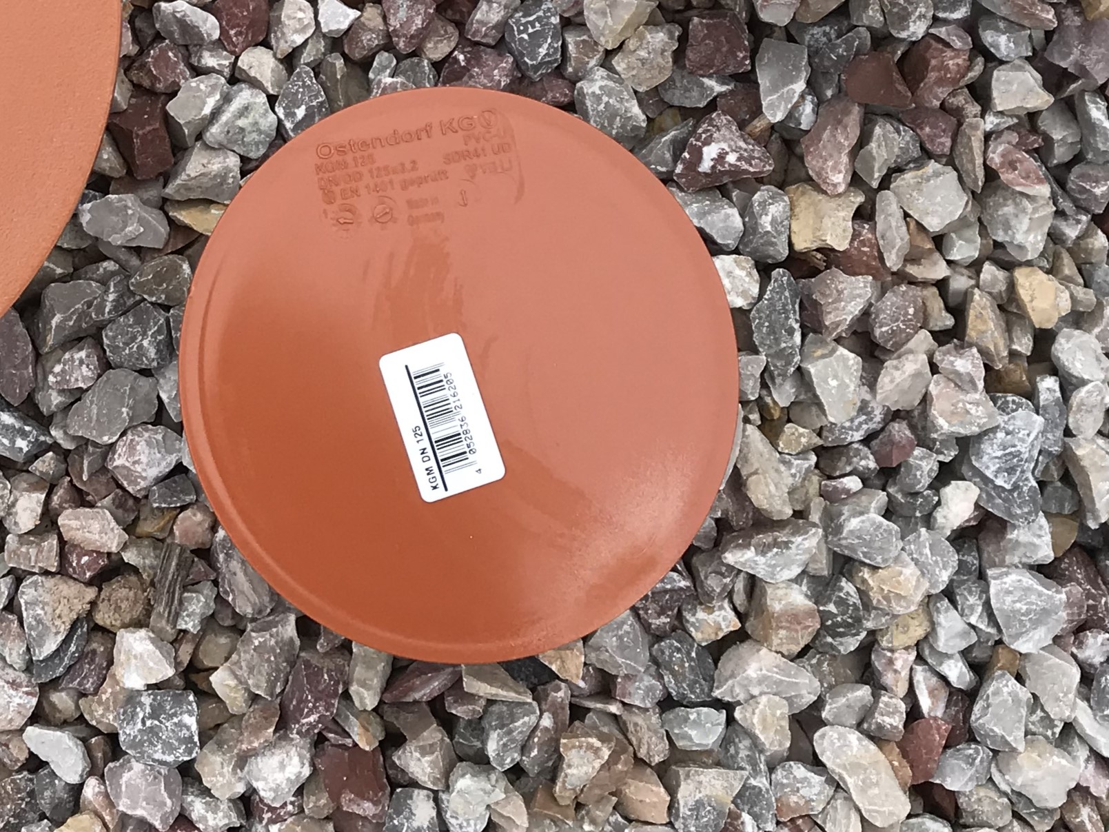 Deckel für KG-Rohr 125