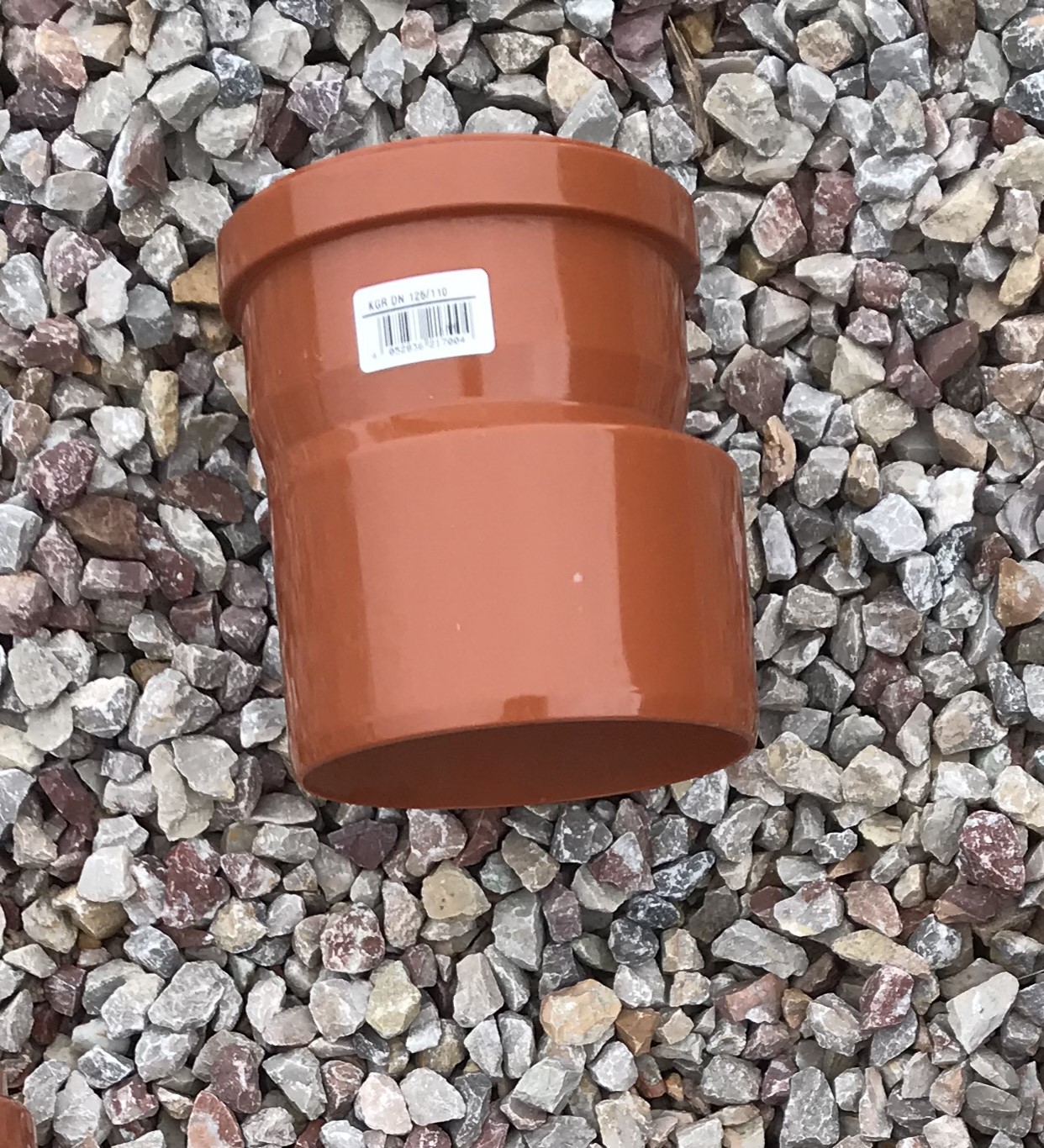 Reduzierstück für KG-Rohr 125/100